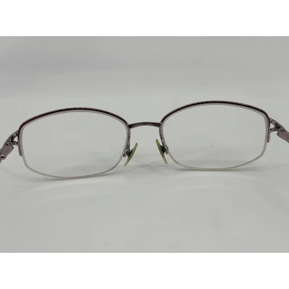Sferoflex Eyeglass Frames 2550-B 299 53-17-135 Lt Pink Semi Rimless w/Case&Cloth